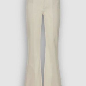 Cream Flared twotone jeans by Wandler